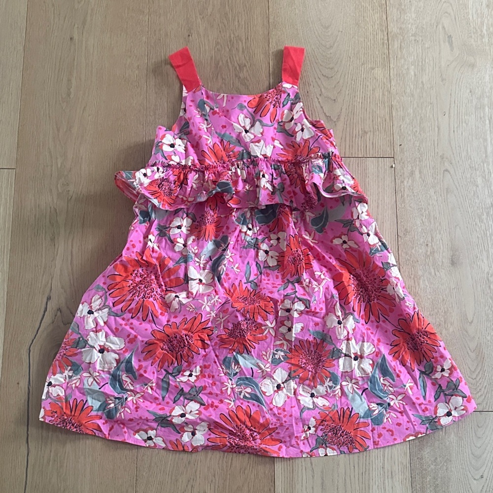 Zara Floral Pink Kids Dress 13/14Y